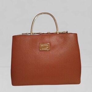 Loungefly Harry Potter Purse Deathly Hallows Elder Wand Handbag NWOT Brown